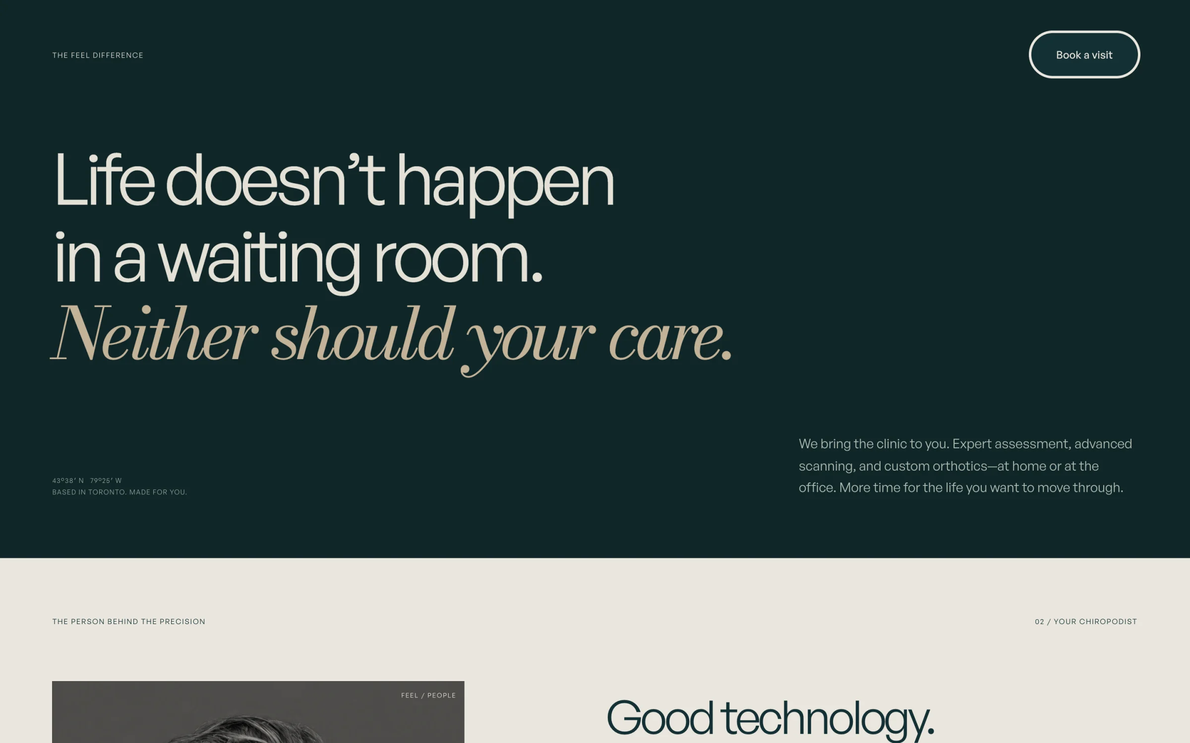 The FEEL difference: life doesn’t happen in a waiting room, neither should your care